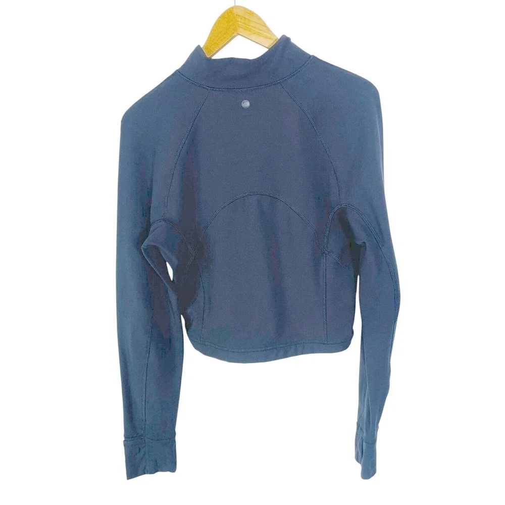 Yogalicious Compression Pullover Womens L Black Zip Gym Running Hiking Trail - Picture 14 of 16